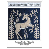 Tapestry Felting Kit - Scandinavian Reindeer II - Package