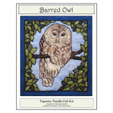 Tapestry Felting Kit - Barred Owl - Package