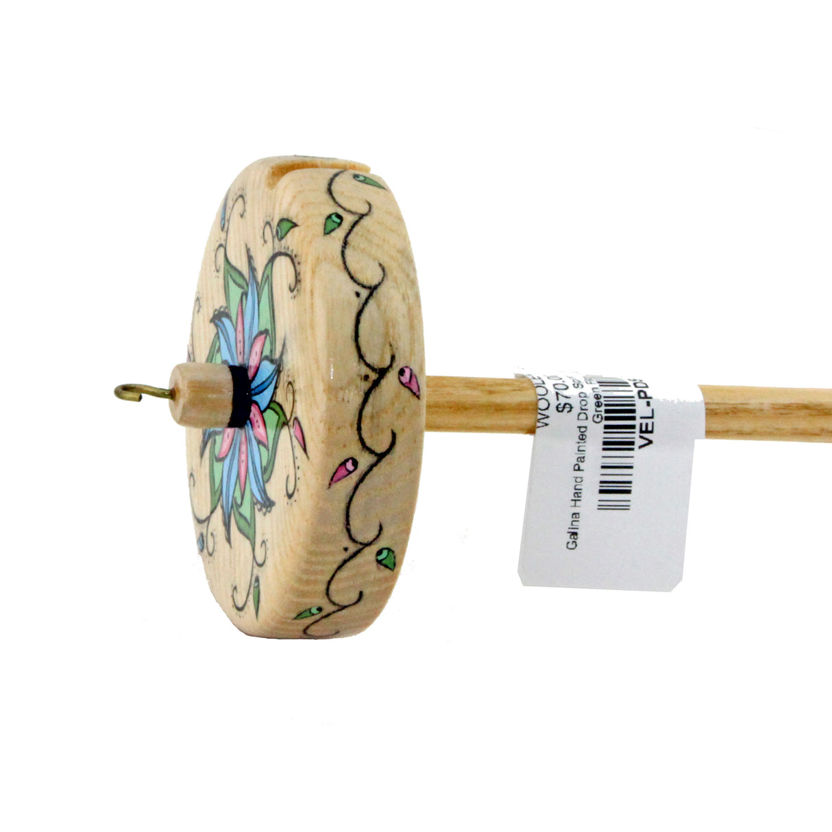 Galina Hand Painted Drop Spindle