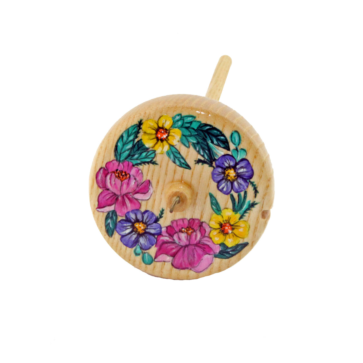 Galina Hand Painted Drop Spindle