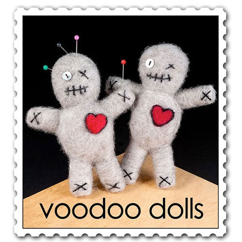 WoolPets Needle Felting Kit - Voodoo Dolls - 850001439022