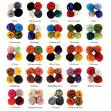 Kromski Merino Wool Felting Pack - Color Card