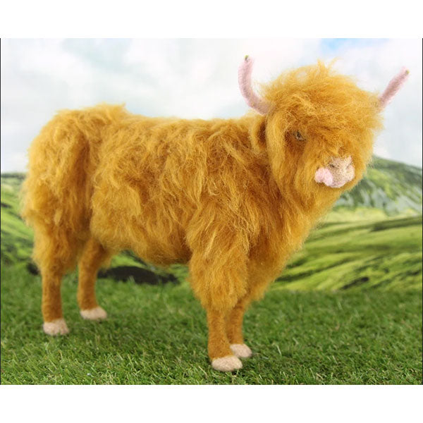World of Wool Felting Kit - Hamish the Highland Cow