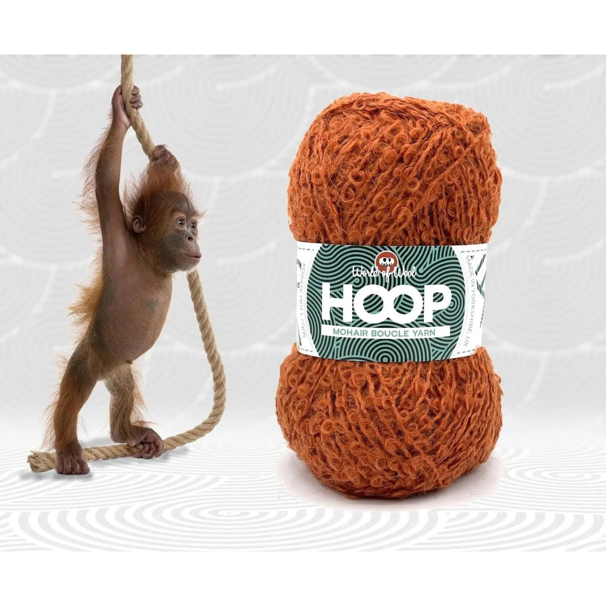 HOOP Mohair Boucle Yarn - The Woolery