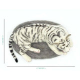 World of Wool Felting Kit - Tasia the Tiger - Top View