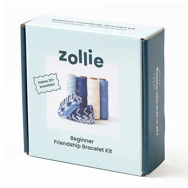 Zollie Beginner Friendship Bracelet Kit | Weaving Friendship Bracelets