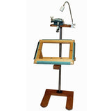 Deluxe Rug Hooking Floor Stand - Example