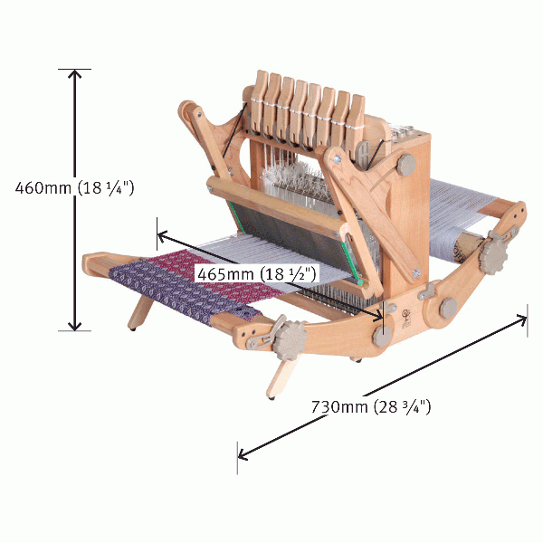Ashford Katie Table Loom Dimensions