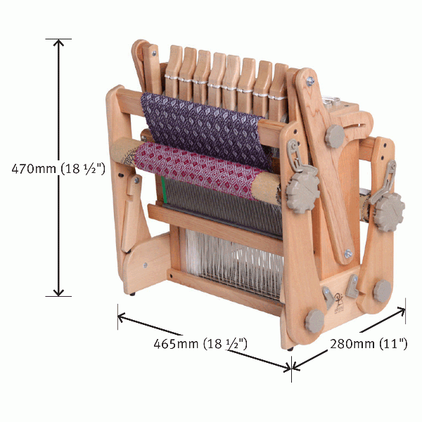 Ashford Katie Table Loom Folded Dimensions