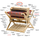 Schacht Baby Wolf Loom - 4 Harness Later Kit