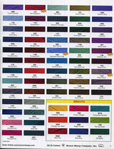 Brown Sheep Nature Spun Fingering Weight Yarn - Color Card Cont.