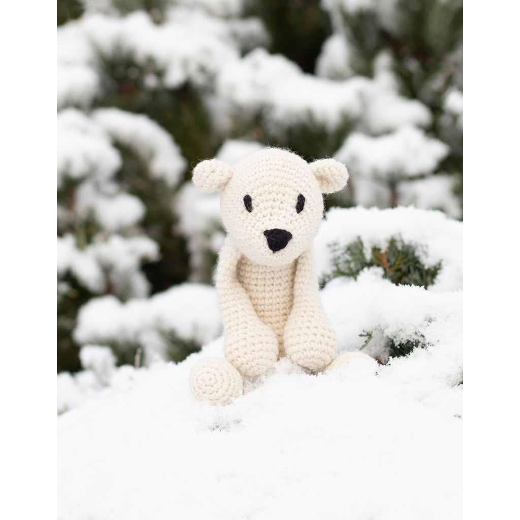 TOFT Crochet Kit - Piotr the Polar Bear - Project Image