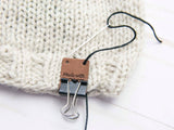 Handmade Project Tags - Made with Love - The Woolery