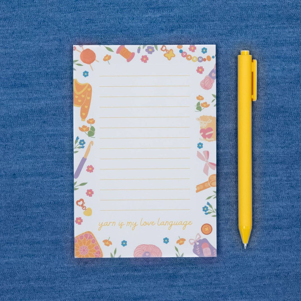 Yarn Is My Love Language Notepad