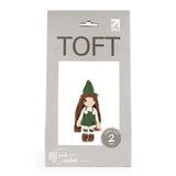 TOFT Crochet Kit - Elfie Doll Green - Packaging