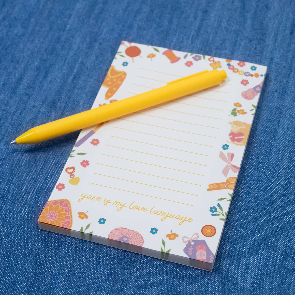 Yarn Is My Love Language Notepad