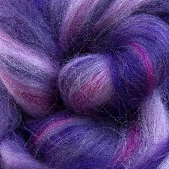 Rosie's Multicolor Merino Top - Purple Haze