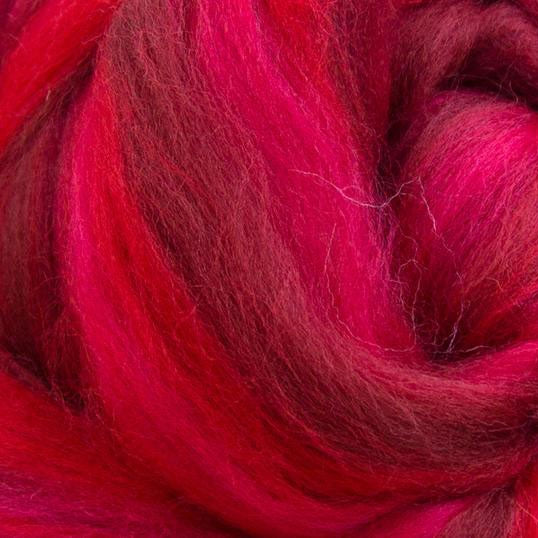 Rosie's Multicolor Merino Top - Passion