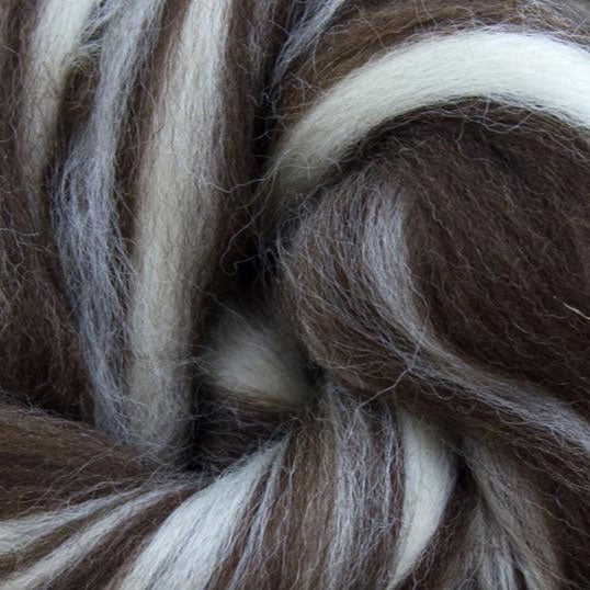 Corriedale Natural Stripe Top