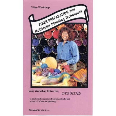 Fiber Preparation and Multicolor Blending Techniques, DVD