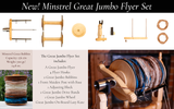Kromski Minstrel Great Jumbo Flyer and Bobbin Set - Instructions