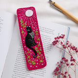 Black Cat Bookmark Felt Craft Kit - The Woolery