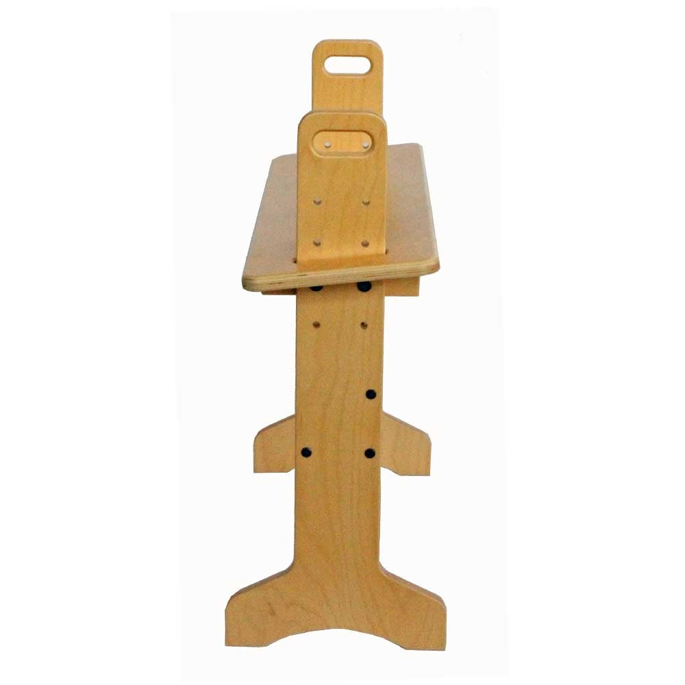 Rosie's Weaving Bench - Side View