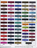 Brown Sheep Lamb's Pride Worsted Wool Yarn - Color Card Continued