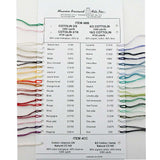 Maurice Brassard Cottolin Yarn - Color Card