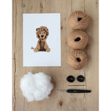 TOFT Crochet Kit - Rufus the Lion - Package Contents