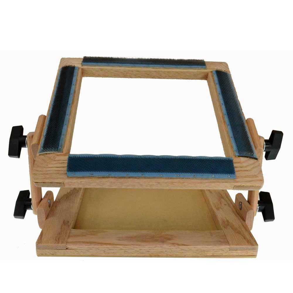 Hardwood Folding Travel Rug Hooking Frame | The Woolery