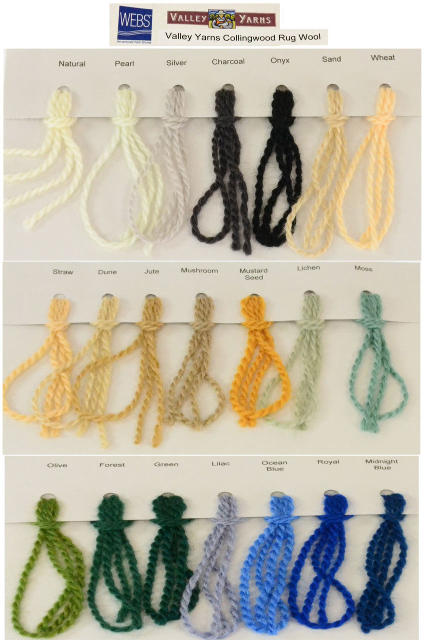 Jason Collingwood Wool Color Card | NOR-JC