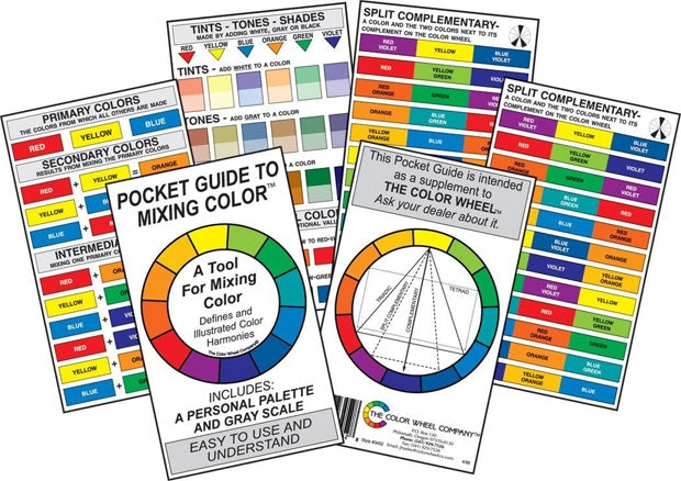 Pocket Guide to Mixing Color | Color Wheel Mixing Guide – The Woolery