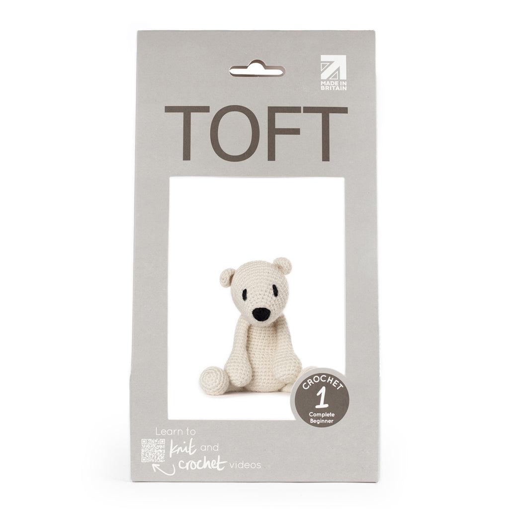 TOFT Crochet Kit - Piotr the Polar Bear - The Packaging 