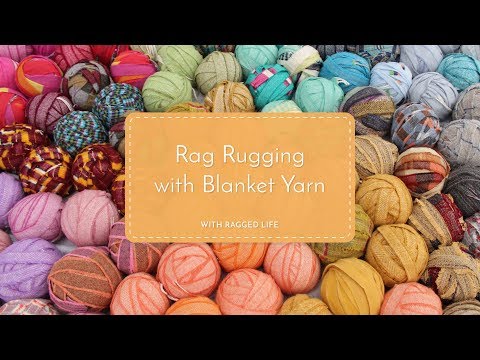 Wool Rag Rug Blanket Yarn