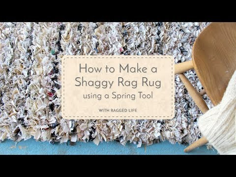 Rag Rug Spring Tool