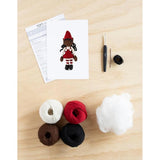 TOFT Crochet Kit - Elfie Doll Ruby - Kit Contents