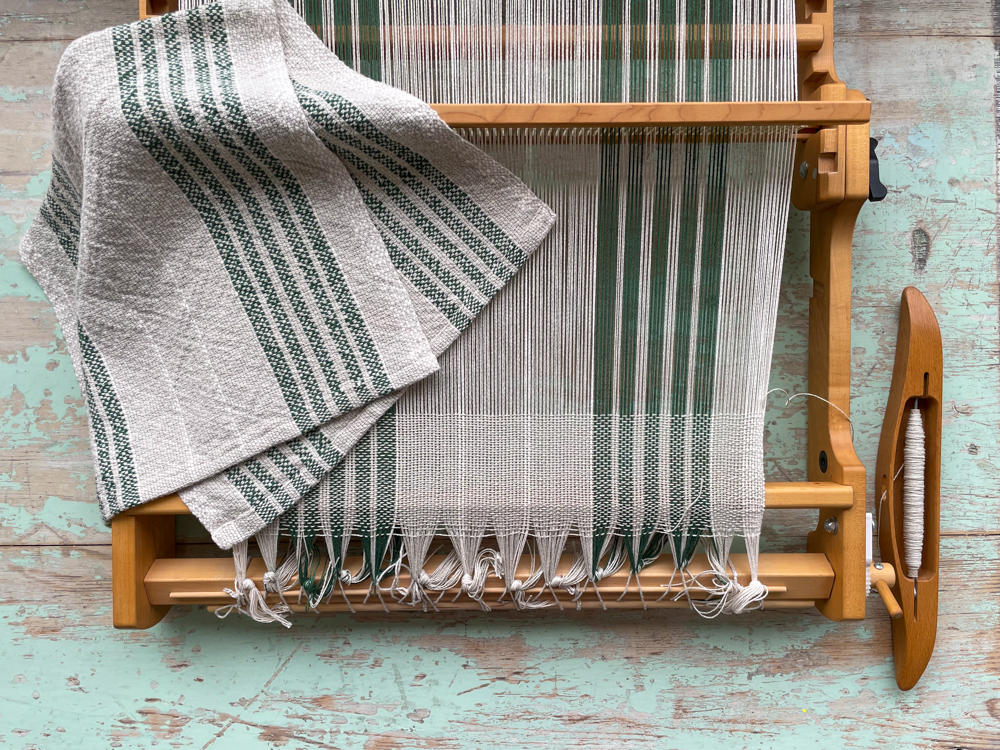 Dishtowels on the 4 Harness Loom