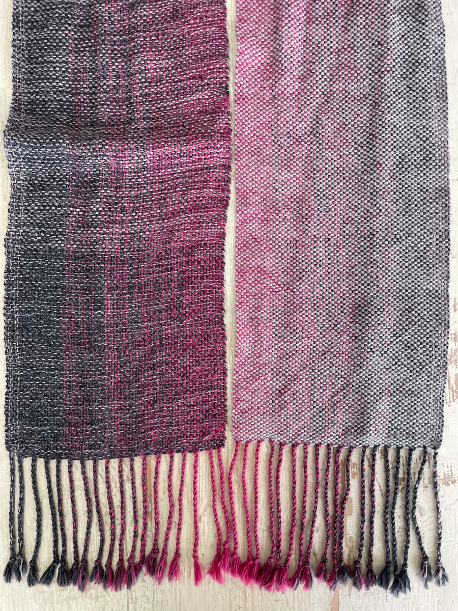 Wool Blanket Scarf // Pearl Gradient — ARAE