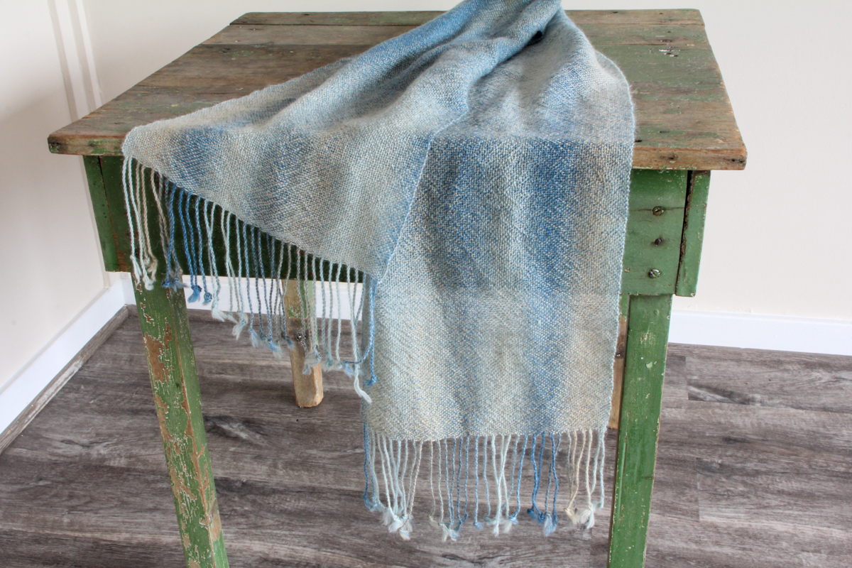 Self Striping Scarf Project - The Woolery