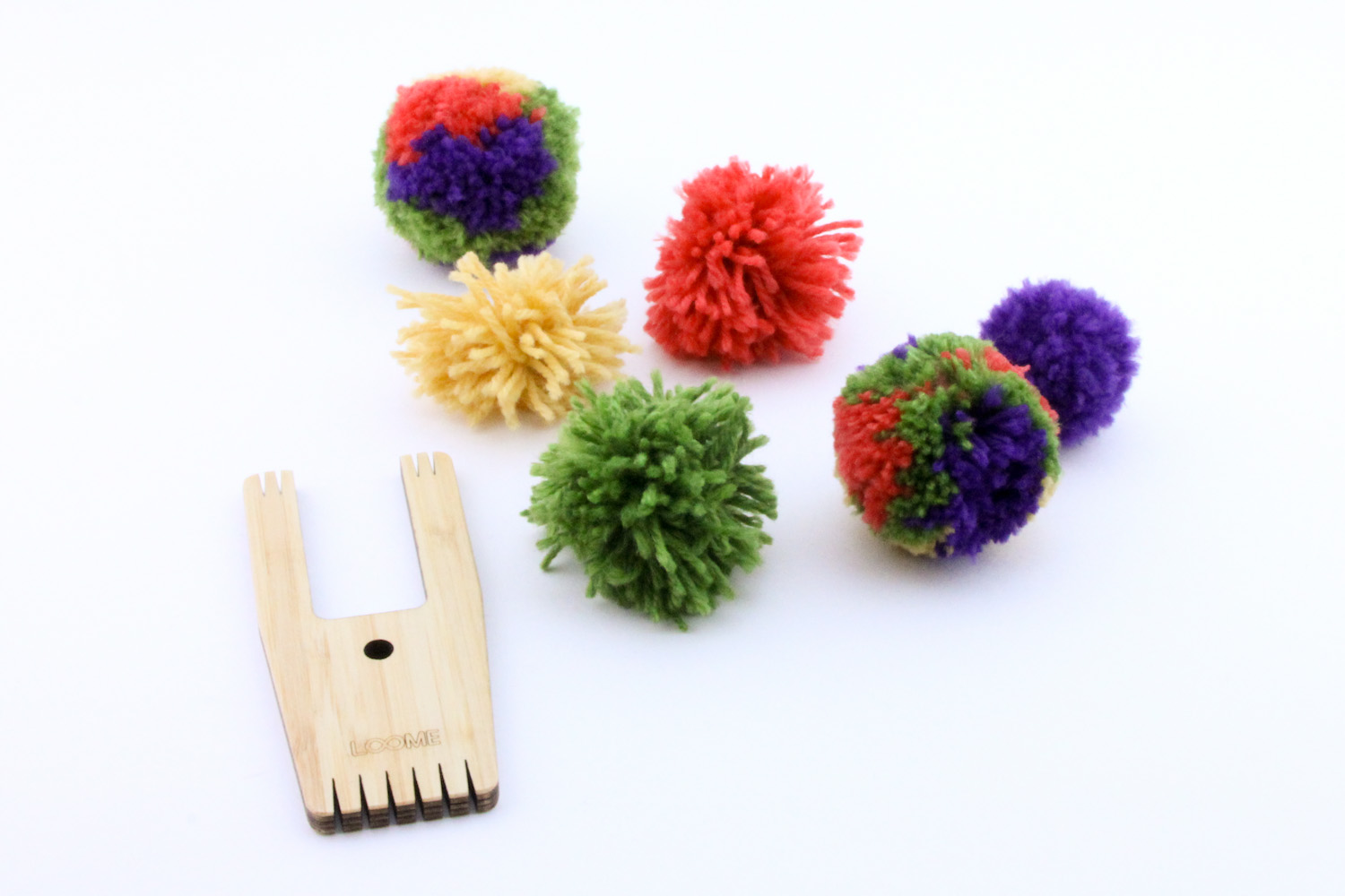 large craft pom poms