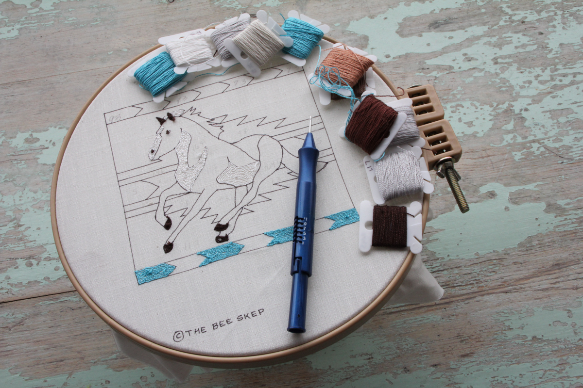 How to Get Started With Punch Needle Embroidery - The Woolery