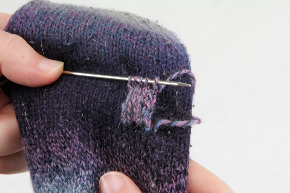 How to Darn Socks 3 Ways - The Woolery