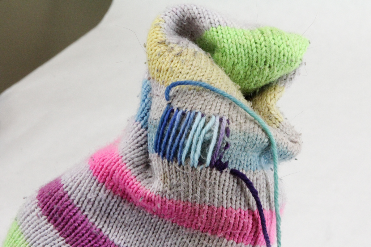 How to Darn Socks 3 Ways - The Woolery