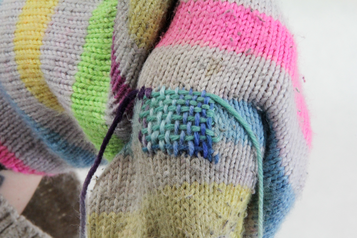 How to Darn Socks 3 Ways - The Woolery