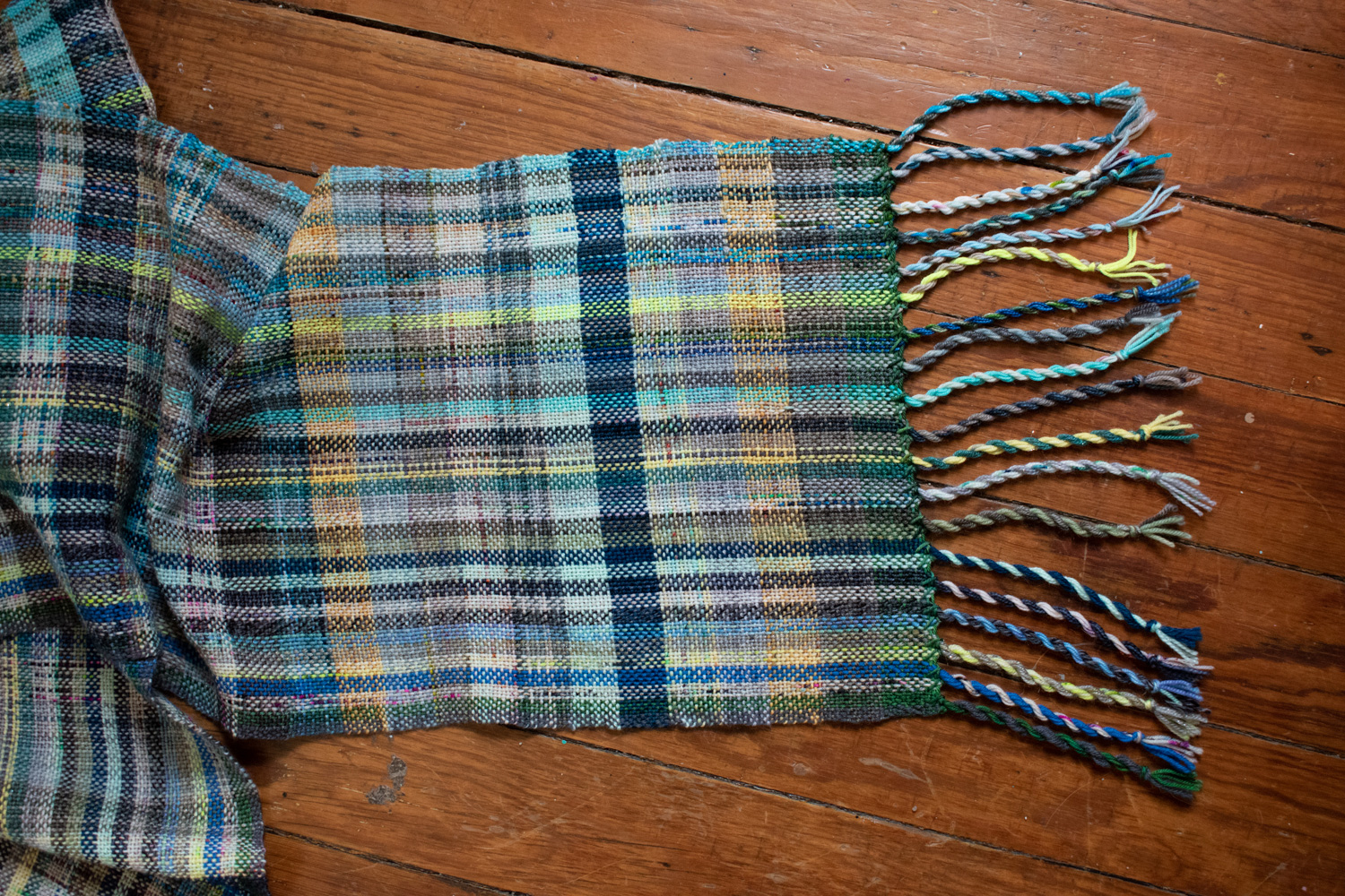 Sock Scrap Scarf Project - The Woolery